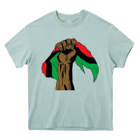 Black Power African License Heavy Core Tee | Teevron