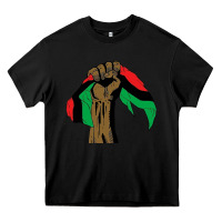 Black black power african license Heavy Core Tee - artisFamous