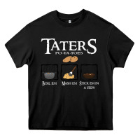 The Lord Of The Rings Taters Potatoes Recipe Heavy Core Tee | Teevron