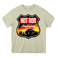 Hot Rod Garage Car Heavy Core Tee | Teevron