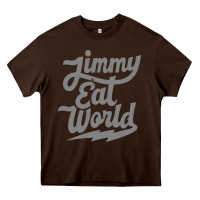 Chocolate Brown JImmy Eat World Heavy Core Tee - artisFamous