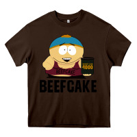 Chocolate Brown beefcake Heavy Core Tee - artisFamous