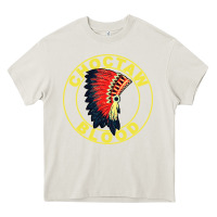 Cream choctaw blood Heavy Core Tee - artisFamous