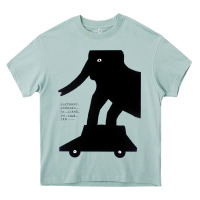 Arona Elephant Black To Stand On Your Car Heavy Core Tee - artisFamous