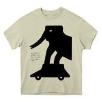 Elephant Black To Stand On Your Car Heavy Core Tee | Teevron