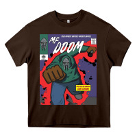 Chocolate Brown Legend Magazine Heavy Core Tee - artisFamous