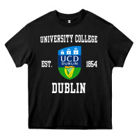 Black university college dublin Heavy Core Tee - artisFamous