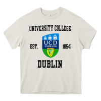 Cream university college dublin Heavy Core Tee - artisFamous