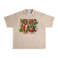 French Oak young black free ish Urban Heavy Tee - CowhideDigitalArt