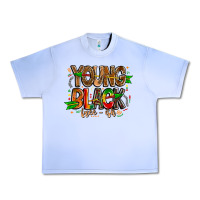 Grape Ice young black free ish Urban Heavy Tee - CowhideDigitalArt