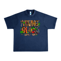 Navy young black free ish Urban Heavy Tee - CowhideDigitalArt
