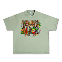 Oil Green young black free ish Urban Heavy Tee - CowhideDigitalArt