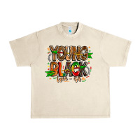 Sandshell young black free ish Urban Heavy Tee - CowhideDigitalArt