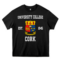 Black university college cork Heavy Core Tee - artisFamous
