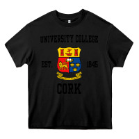 Black university college cork Heavy Core Tee - artisFamous