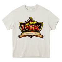 Cream ugk underground kingz Heavy Core Tee - artisFamous