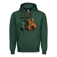 Sports Green country till i die Zipper Hoodie - Jasminsmagicworld