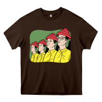 Chocolate Brown Devo Heavy Core Tee - artisFamous