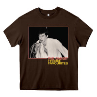 Chocolate Brown Fad Gadget Fireside Favourites Heavy Core Tee - artisFamous