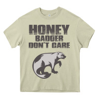 Mossy honey badger dont care Heavy Core Tee - artisFamous