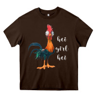 Chocolate Brown hei girl Heavy Core Tee - artisFamous