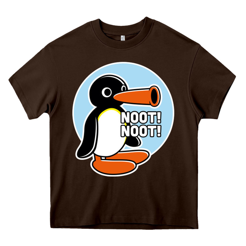 Noot Noot Funny Heavy Core Tee by artisFamous | Teevron