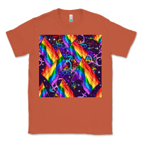Copper lgbt flag seamless pattern Classic Tee - FaDigitalArtStudio