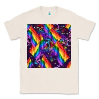 Natural lgbt flag seamless pattern Classic Tee - FaDigitalArtStudio