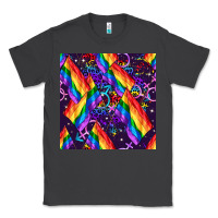 Smoke lgbt flag seamless pattern Classic Tee - FaDigitalArtStudio