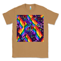 Toasted Coconut lgbt flag seamless pattern Classic Tee - FaDigitalArtStudio