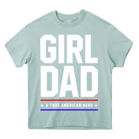 Arona Girl Dad A True American Hero - Fathers Day Gift Heavy Core Tee - artisFamous