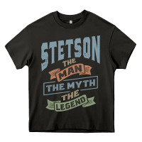 Asphalt Stetson Personalized Name Birthday Gift Heavy Core Tee - artisFamous