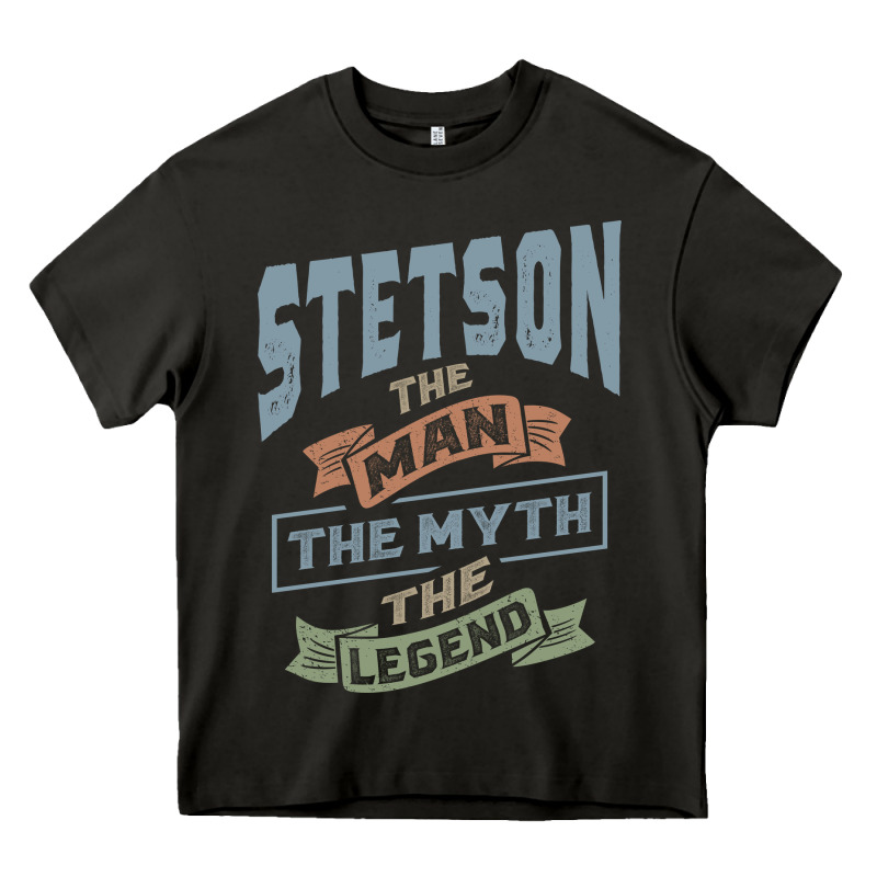 Stetson Personalized Name Birthday Gift Heavy Core Tee by artisFamous | Teevron