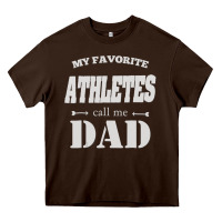 Chocolate Brown coach dad t shirt   sports lover gift Heavy Core Tee - artisFamous