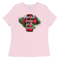 Bubblegum Pink Jesus is the Reason For The Season Ladies Tee - CowhideDigitalArt