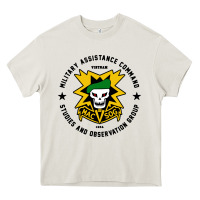 Cream macv sog Heavy Core Tee - artisFamous