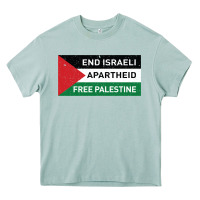 Arona end is.rae.li apartheid free pales  flag  t shirt Heavy Core Tee - artisFamous