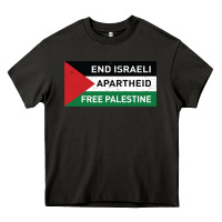 Asphalt end is.rae.li apartheid free pales  flag  t shirt Heavy Core Tee - artisFamous