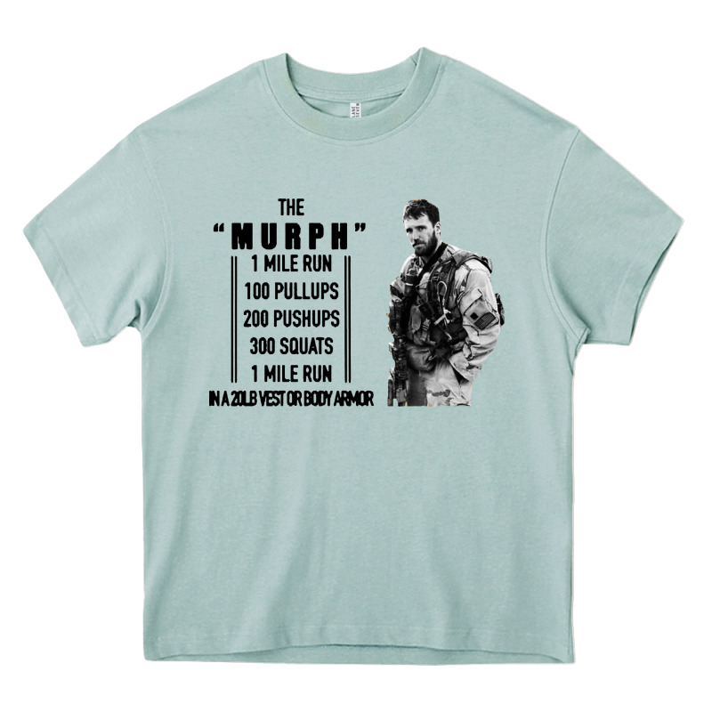 The Murph Challenge Heavy Core Tee by artisFamous | Teevron