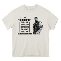 Cream the murph challenge Heavy Core Tee - artisFamous