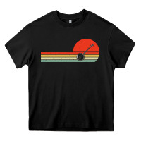 Banjo Bluegrass Music Traditional Musician Vintage Retro Heavy Core Tee | Teevron