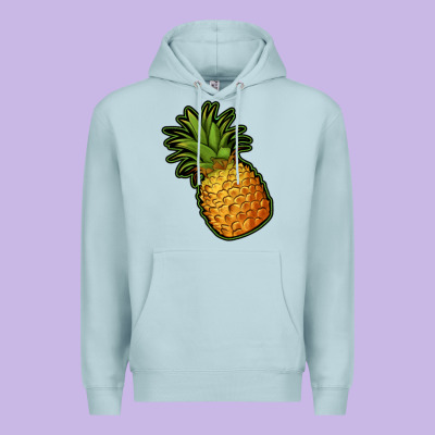 Pineapple Premium Hoodie Designed By Jasminsmagicworld