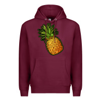 Burgundy pineapple Premium Hoodie - Jasminsmagicworld