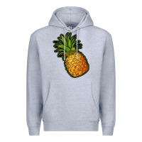 Heather Grey pineapple Premium Hoodie - Jasminsmagicworld