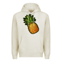 Oatmeal Heather pineapple Premium Hoodie - Jasminsmagicworld