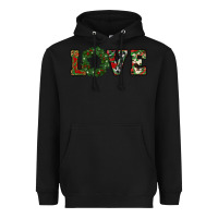 Black christmas love Heavyweight Hoodie - RanaPortraitStore