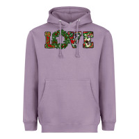 Lavender christmas love Heavyweight Hoodie - RanaPortraitStore