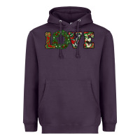 Plum christmas love Heavyweight Hoodie - RanaPortraitStore
