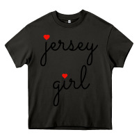 Asphalt new jersey girl on the shore Heavy Core Tee - artisFamous