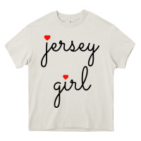 Cream new jersey girl on the shore Heavy Core Tee - artisFamous